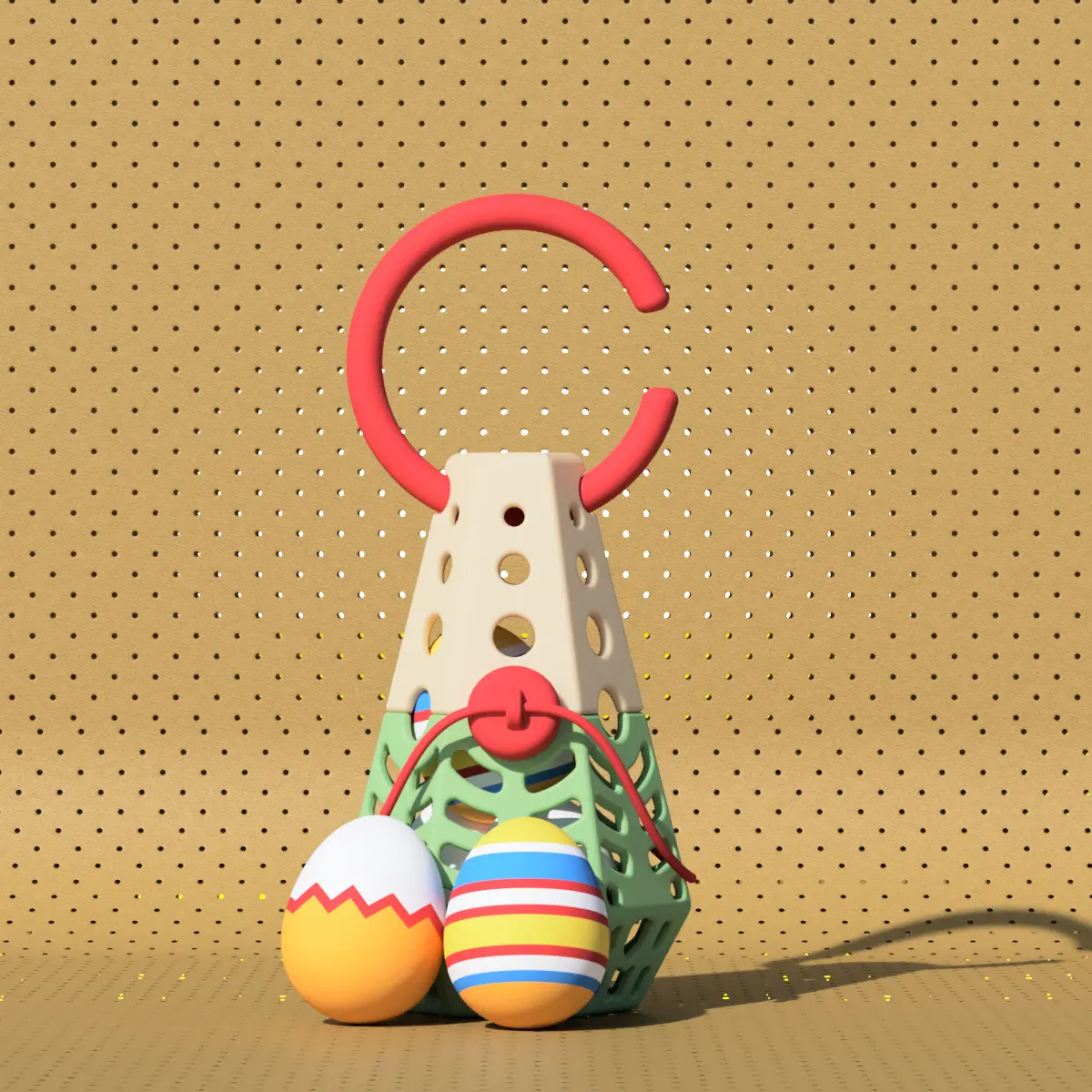 Easter Egg Basket (Kids Size)