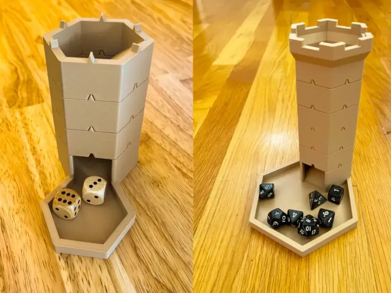 Catan Dice Tower