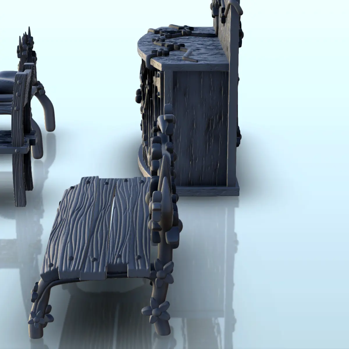 Medieval fantasy house interior (set of 10 pieces) (6) - min