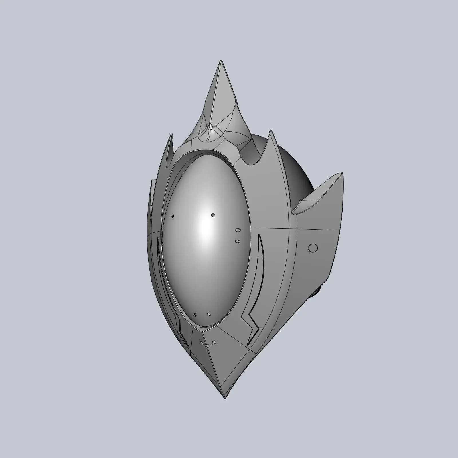 Code Geass Zero Mask Printable Model