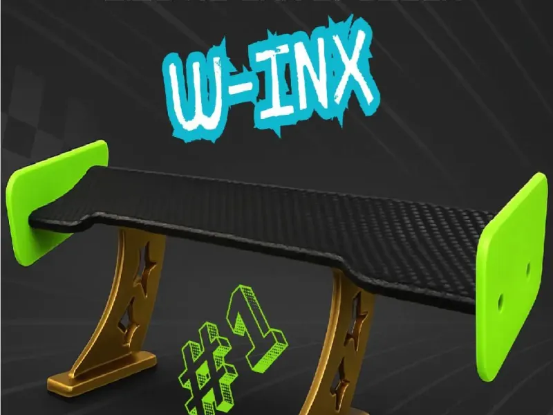 1:10 RC DRIFT CAR SPOILER W-INX