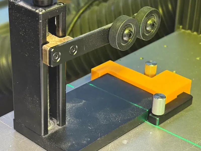 RA2 Rotary stand alignment jig