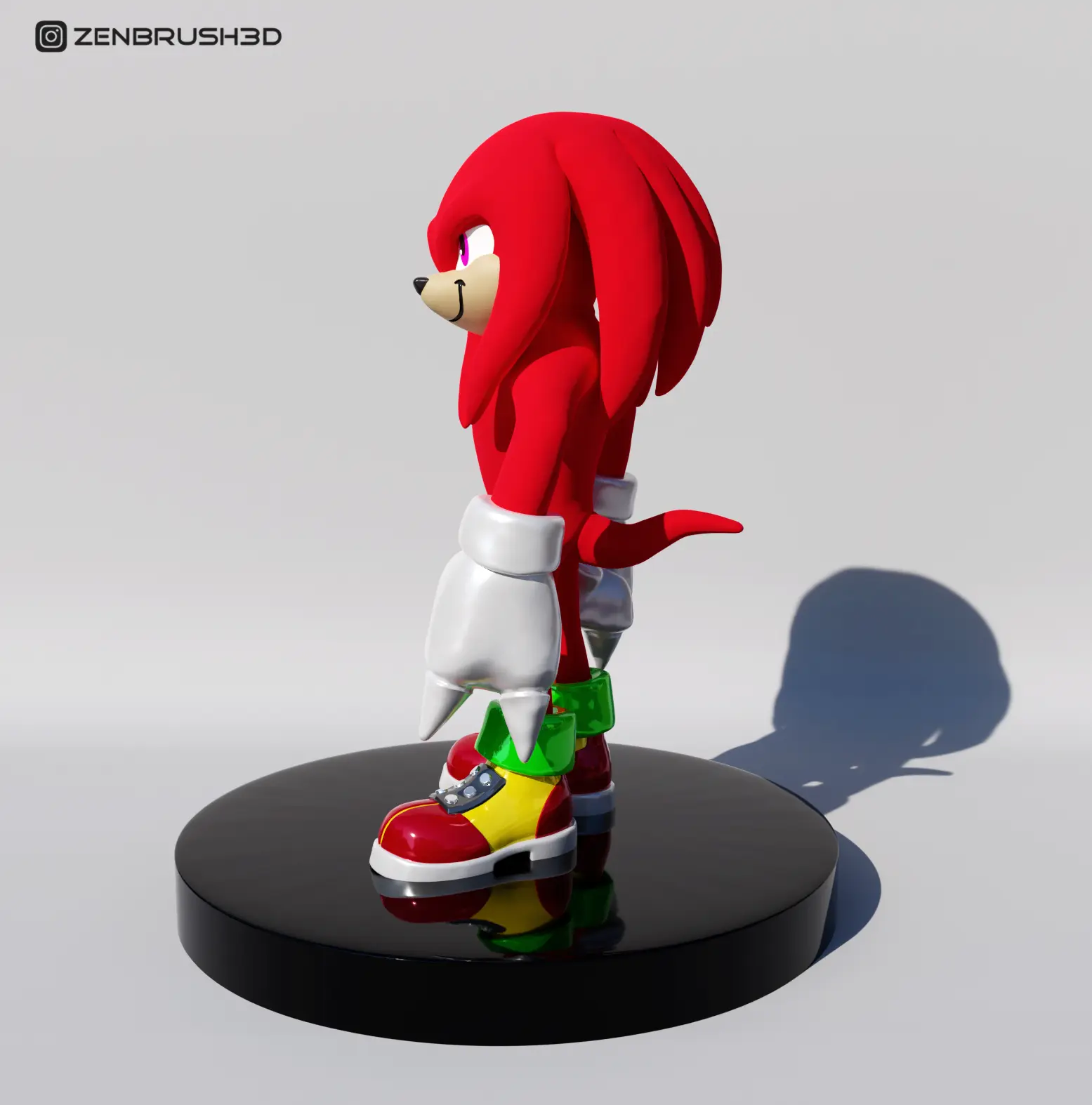 KNUCKLES SONIC 3D PRINTING - STL