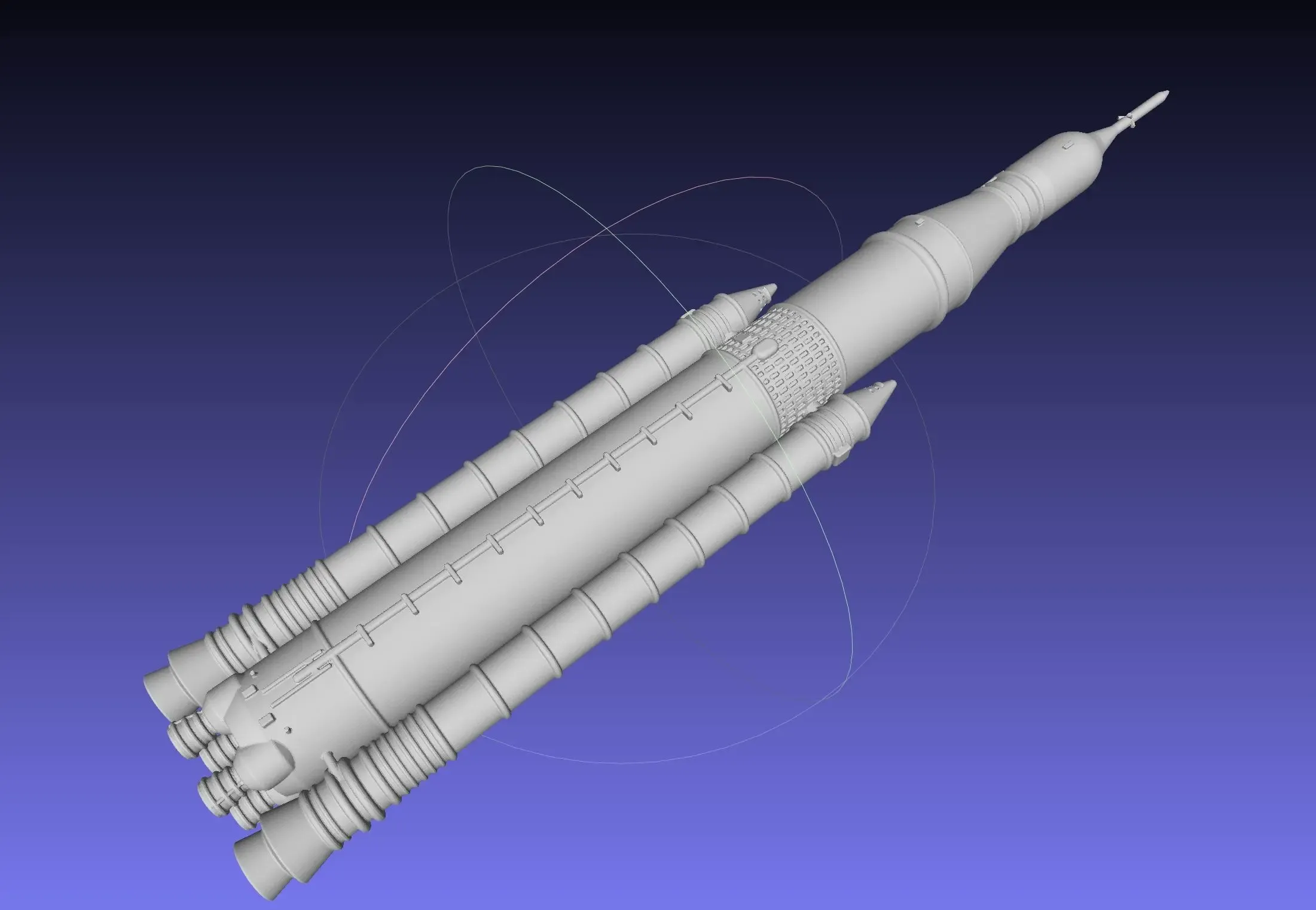 NASA SLS Block 1 Printable Rocket Model