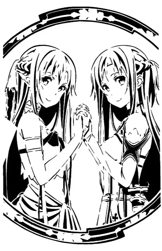 SAO Asuna stencil 3