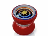 Futuristic Fire Core Yo-Yo – Metallic Red Energy Toy-5