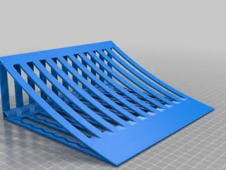 less waste RC car ramp