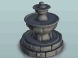 Classic fountain - miniatures warhammer terrain scenery tabl-1