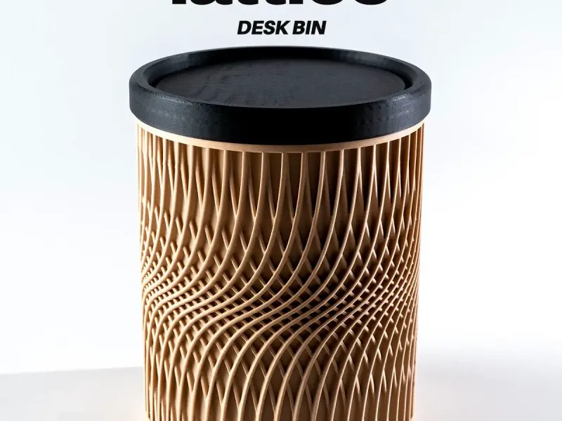 Lattice ⬝ Desk Bin