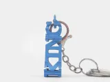 Text Flip - King keychain-1
