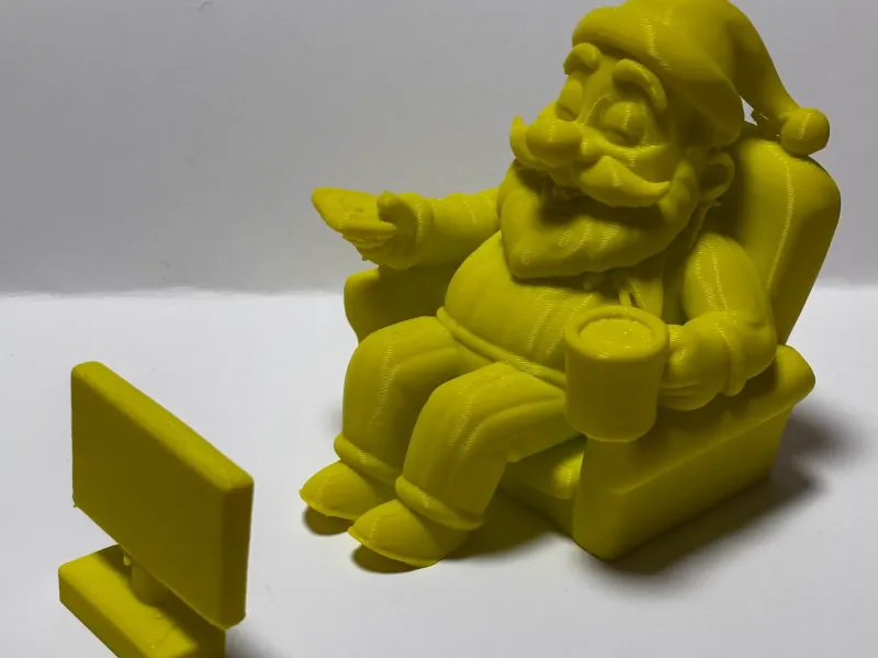 Christmas santa claus chiling