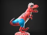 Spiderman - T-rex-0