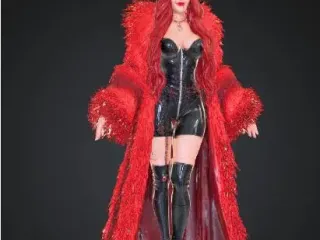 female krampus or female demon your choice