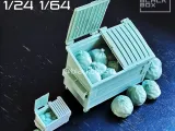 DUMPSTER DIORAMA PARTS 1-24 1-64TH SCALE-2