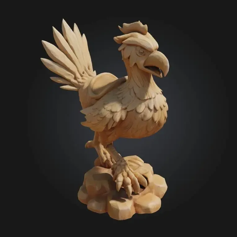 Choco Sentinel DnD miniature