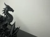 Futuristic Dragon Statue-1