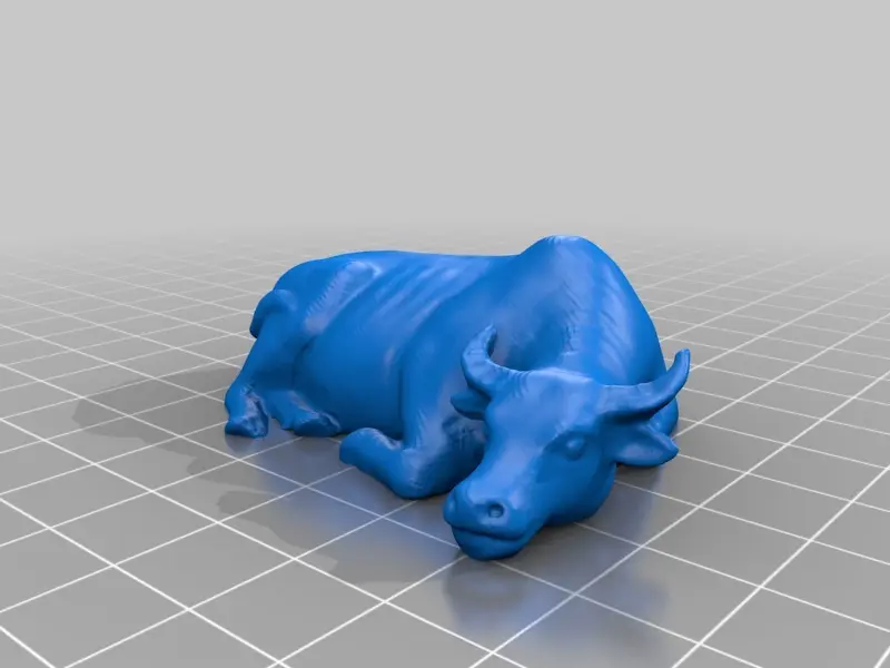 Taiwan Water buffalo (3D scan)台灣水牛