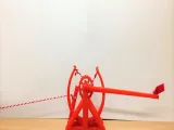 3D-printable Davinci catapult gift card-3