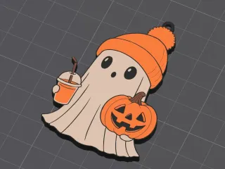 keychain Autumn Ghost