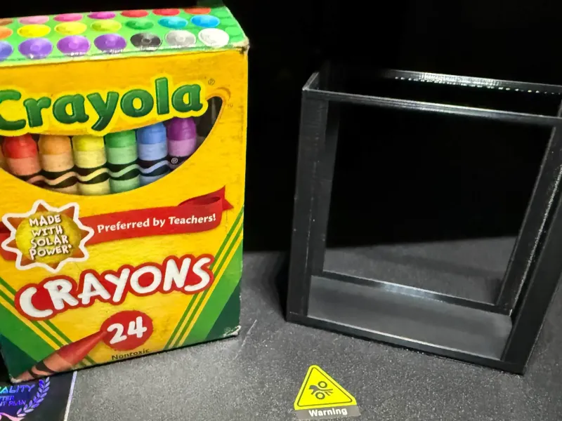 Crayola box sleeve