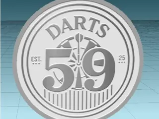 darts 59 coaster