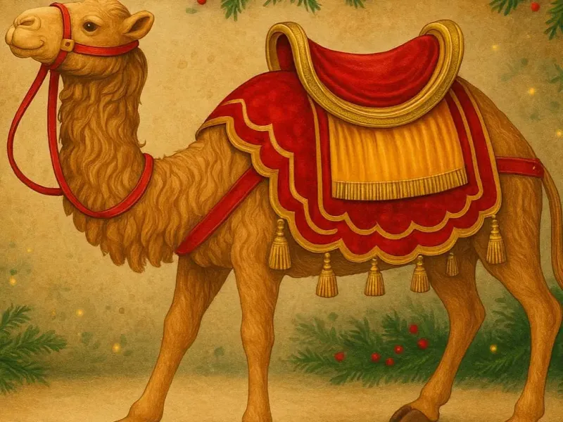 Camello de Melchor – Edición Navideña