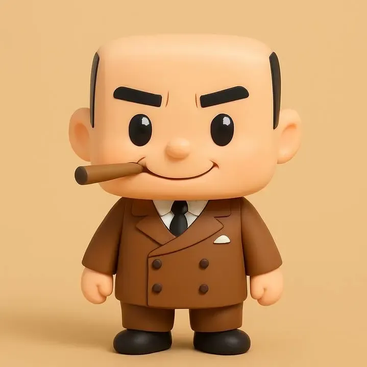 Chibi Rastapopoulos tintin