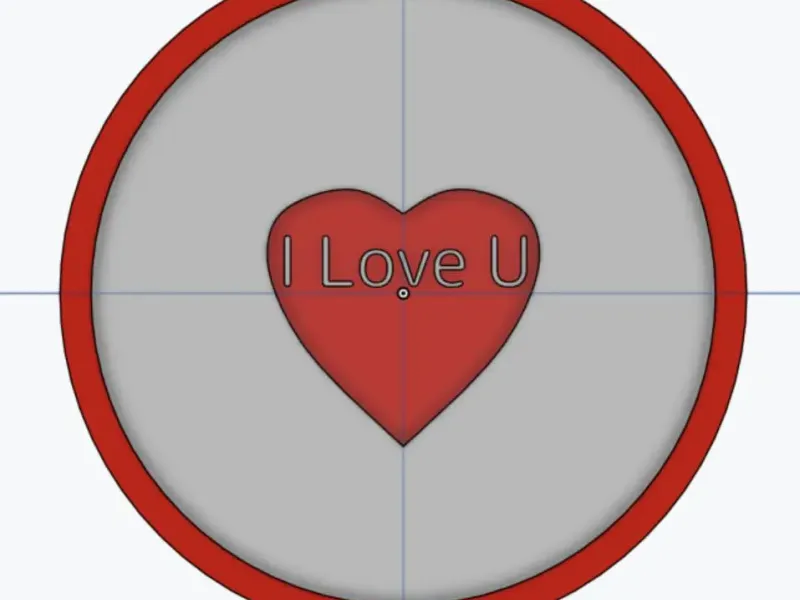 I Love U Coaster