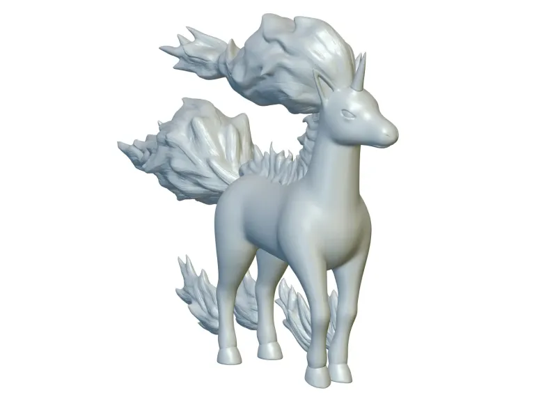 Pokemon Rapidash #78 - Ready for 3D Printing!