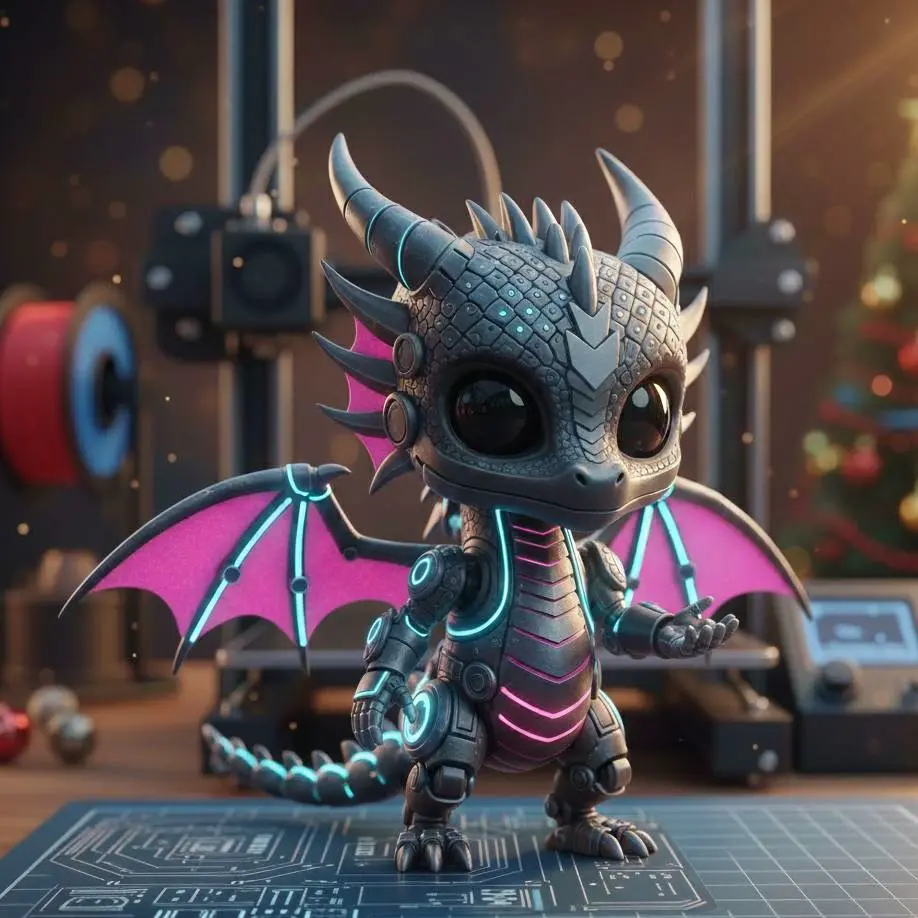 CYBER DRAGON KEYCHAIN