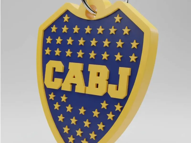 Llavero - Escudo de Boca Junior