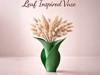 Leaf Inspired Vase