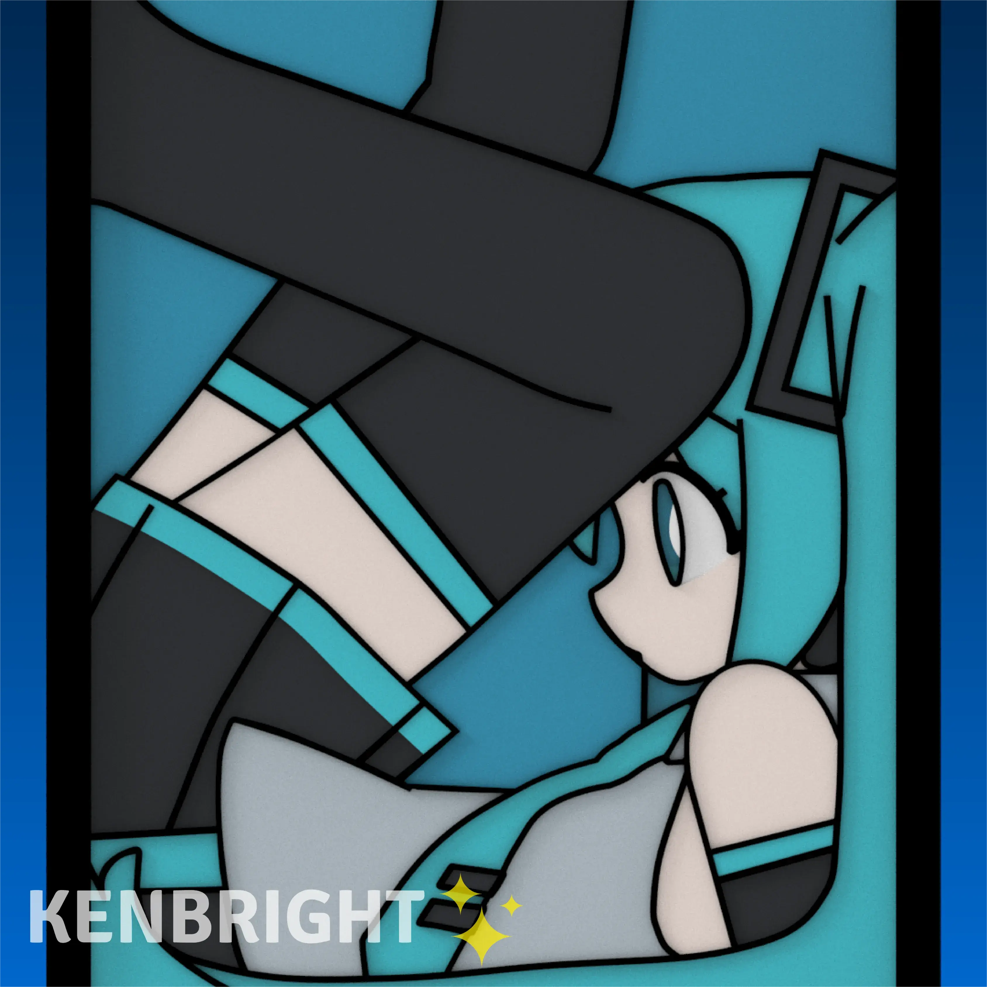 LLAVERO HATSUNE MIKU