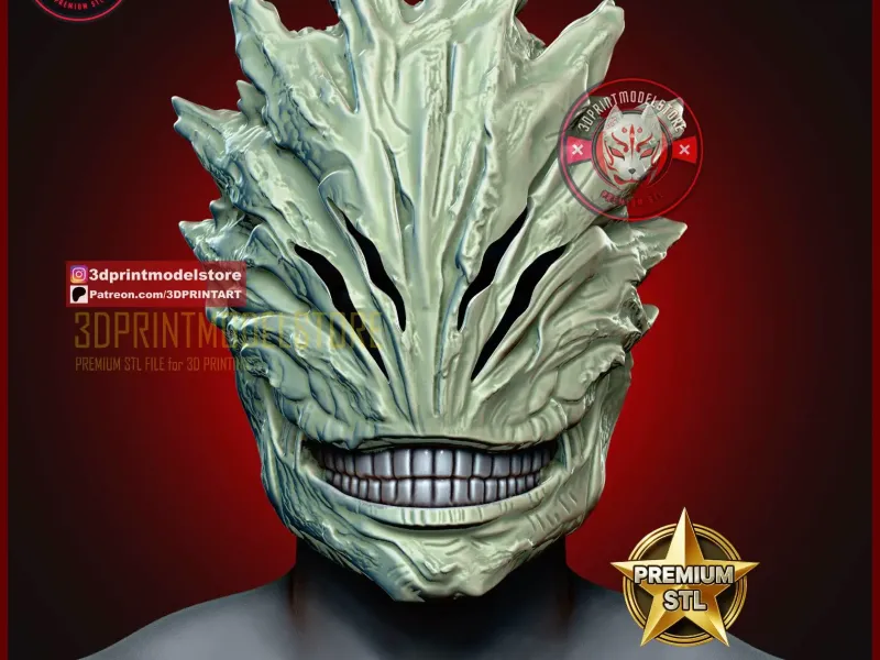 Mahito Final Form Mask - Jujutsu Kaisen Cosplay Helmet