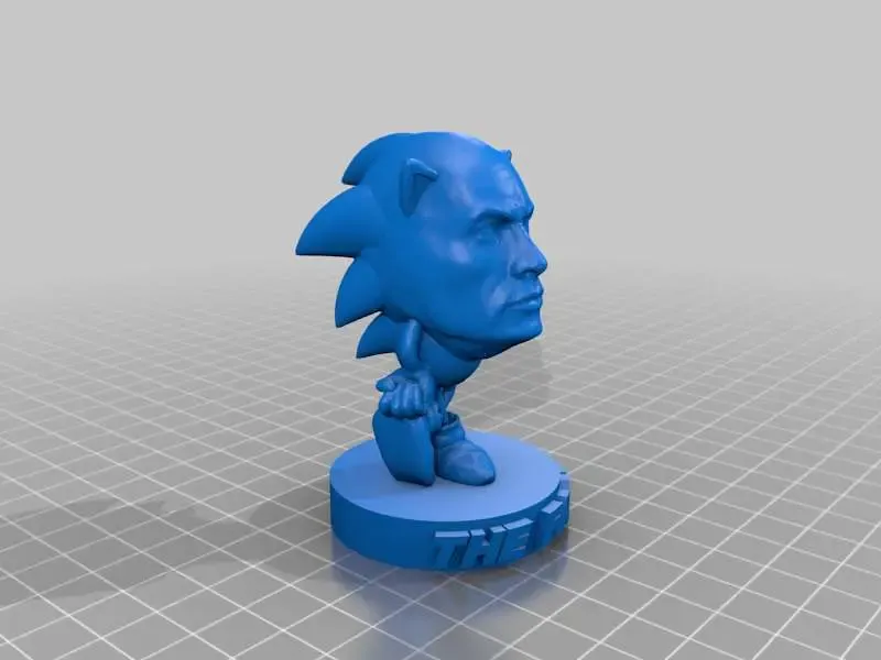 the rock sonic
