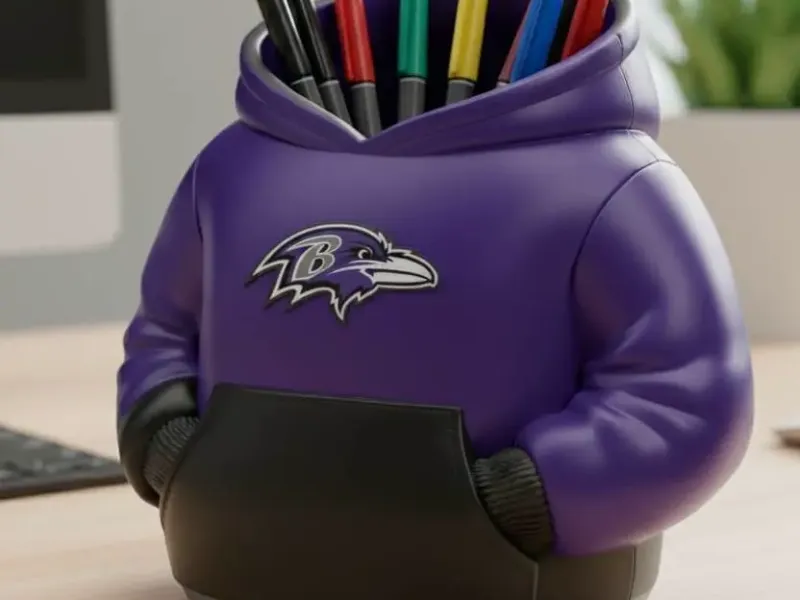 BALTIMORE RAVENS PEN HOLDER