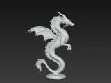 Statue of a mythical dragon-2