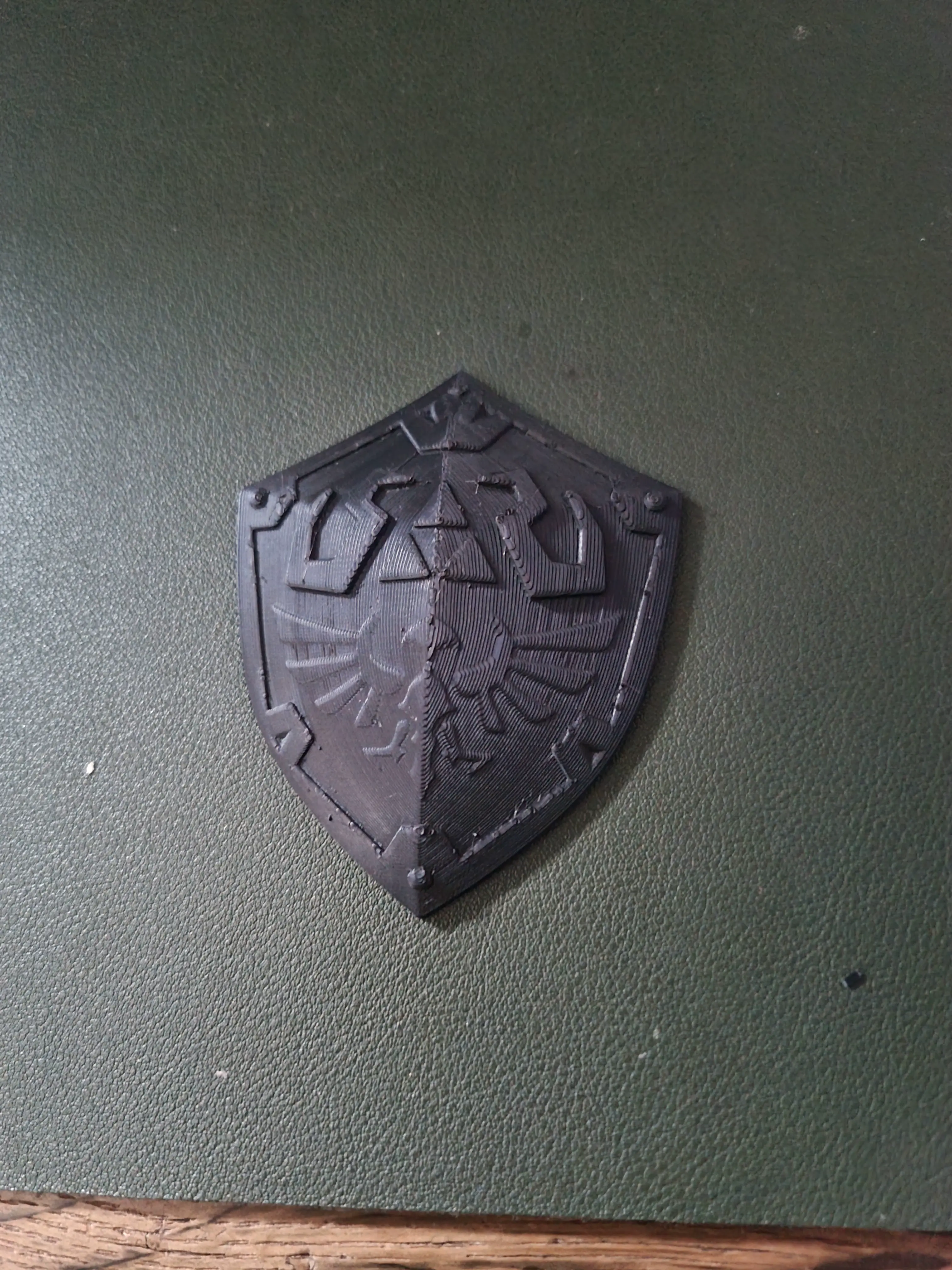 Hylian sheild from The Legend of Zelda