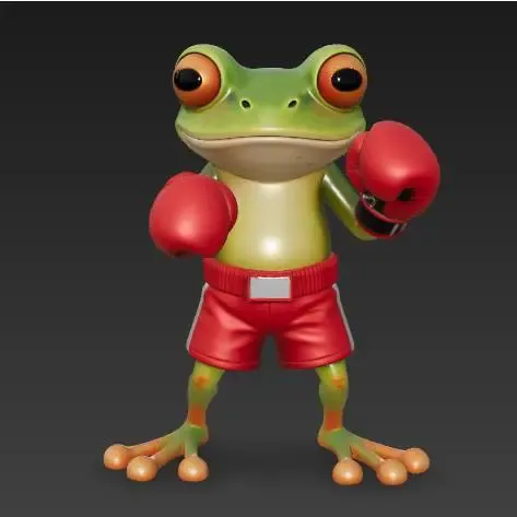 boxing frog