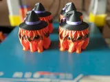Chibi Cute Pumpkin Witch-4