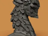 Dragon Headphone Stand | High Detail Gaming Setup-2