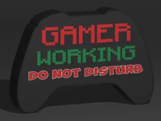 Gamer Working Lightbox