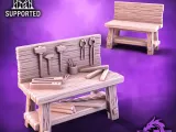 Blacksmith Anvil & Tools Scatter Scenery-2