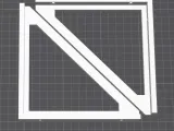 6x6 shelf bracket l/r-0
