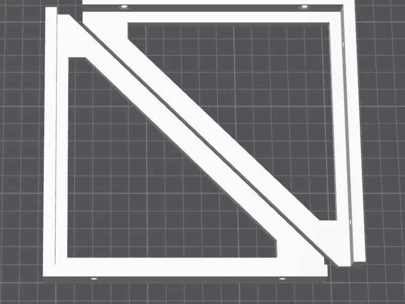 6x6 shelf bracket l/r