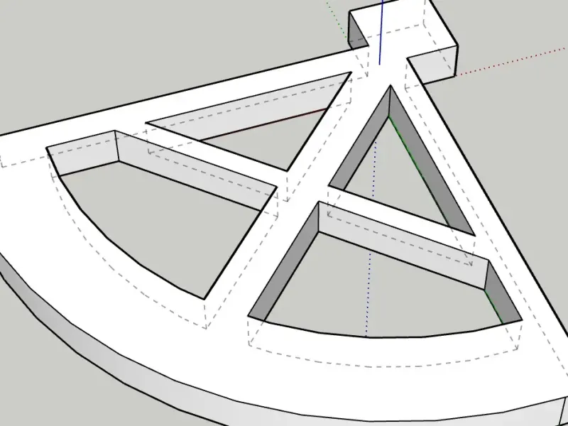Radius 100mm for top router/ plunge router