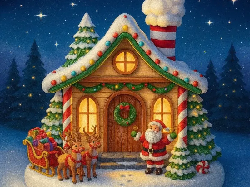 La Casa de Papá Noel – Edición Navideña