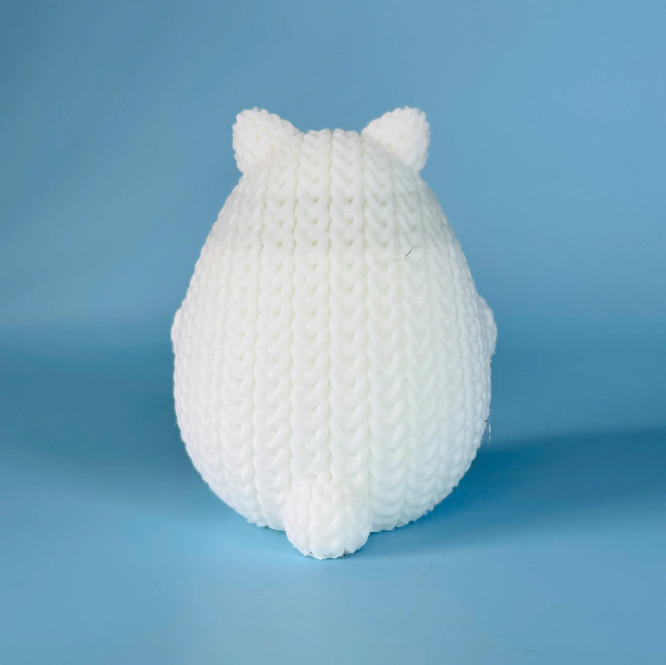 Valentine Cat Crochet - Knitted - Multicolor 3D Printing