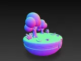 Pokemon Bug Base/stand for Chibi Pokemon models-3