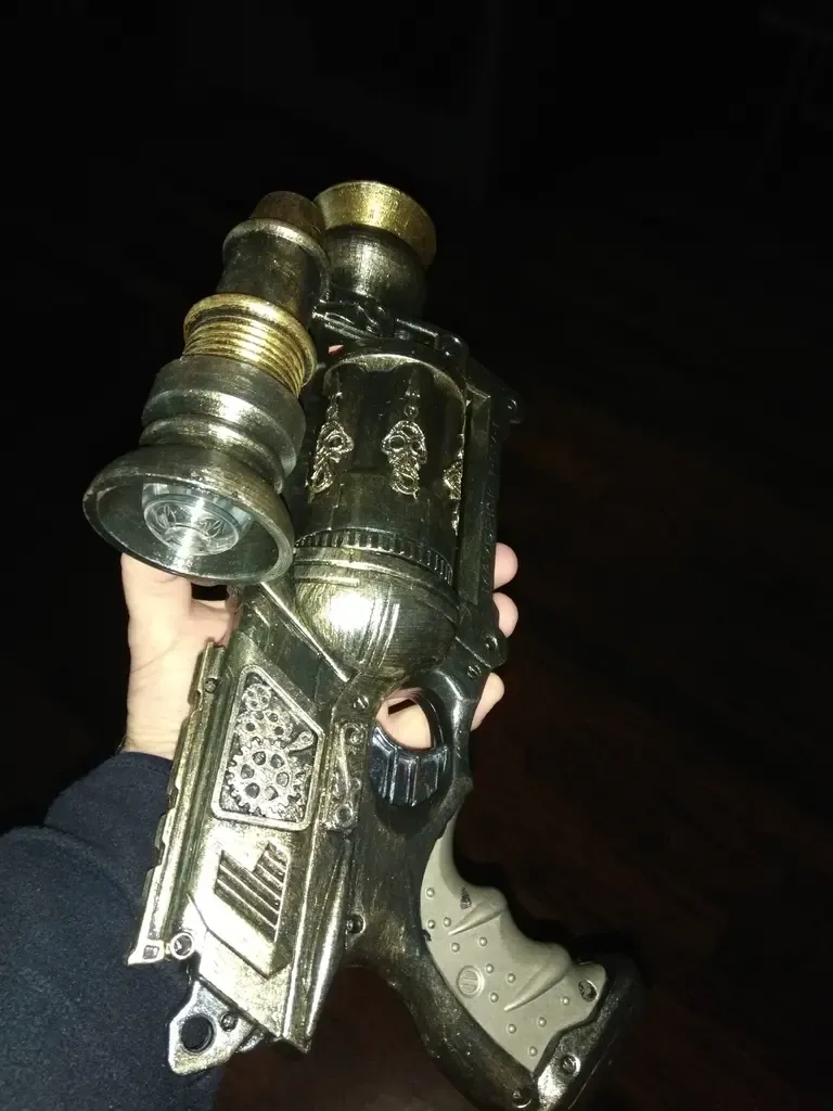 Nerf Maverick 蒸汽朋克改装